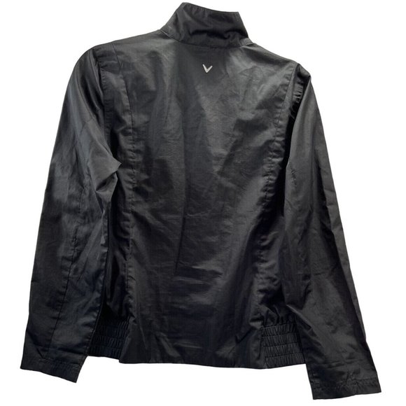 callaway women/man jacket color black size s Zipper - Picture 2 of 12